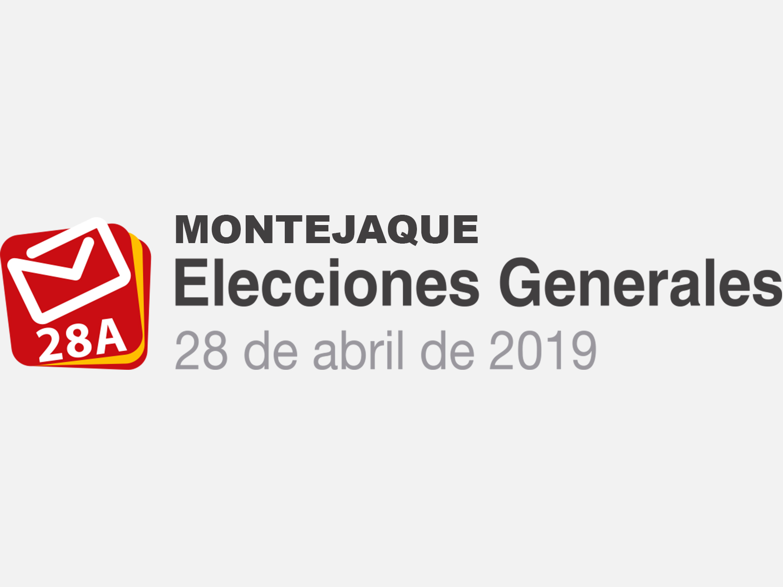 Resultados Elecciones Generales 28 Abril 2019 Montejaque.